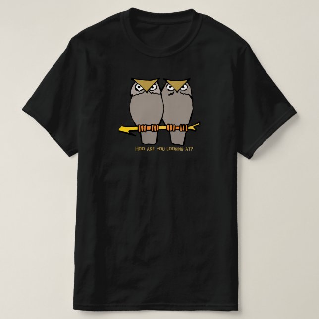 T-shirt Chouette (Design devant)