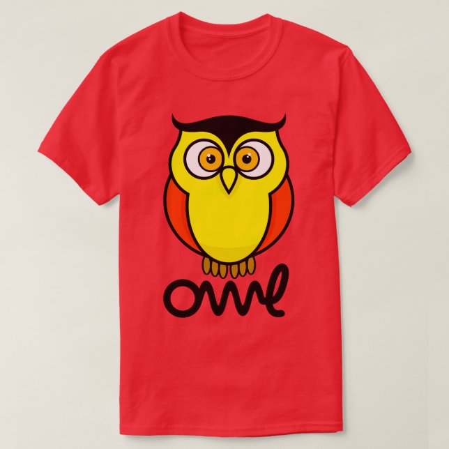 T-shirt Chouette 1 (Design devant)