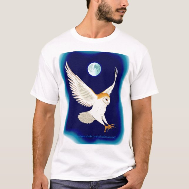 T-shirt "Chouette à la corne à Swoop" (Devant)