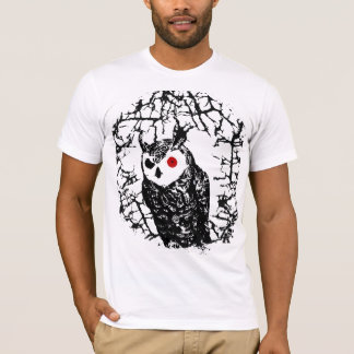 T-shirt Chouette à l'oeil rouge
