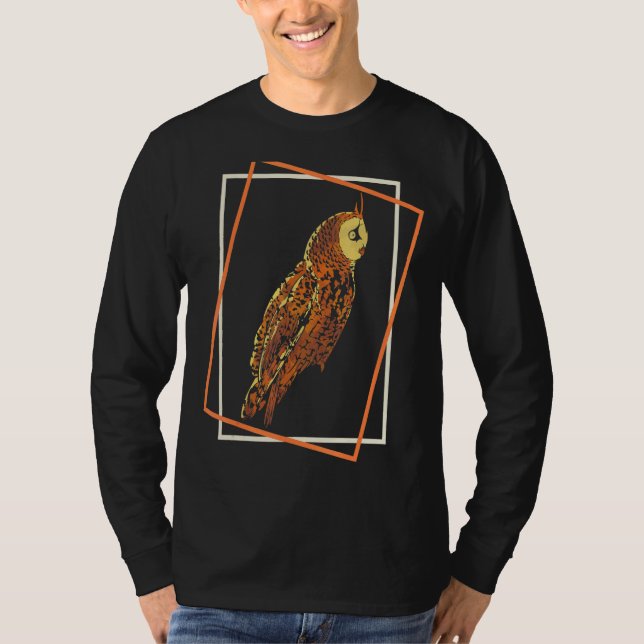 T-shirt Chouette animale 1 (Devant)