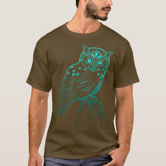 T-shirt Chouette animale d'oiseaux forestiers