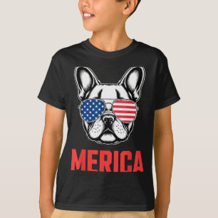 T-shirt Chouette Art de Bouledogue Français pour Hommes Fe