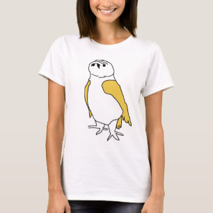 T-shirt - Chouette avec ailes jaunes