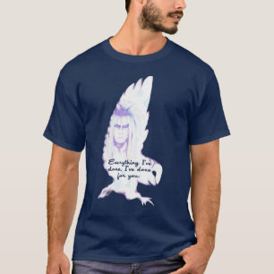 T-shirt Chouette blanche