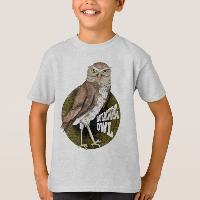 T-shirt Chouette bractée (Devant)