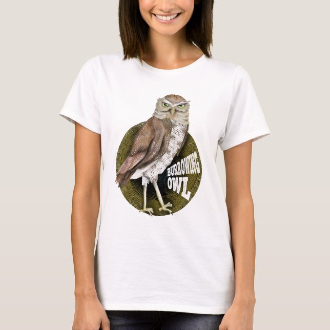 T-shirt Chouette brulante (Devant)