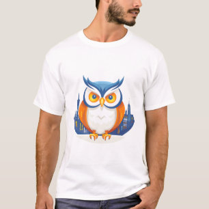 T-shirt Chouette de nuit Beauté animale Nature Découverte