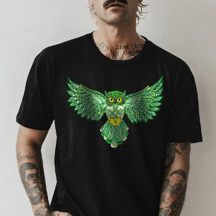 T-shirt Chouette de vol Celtic Green