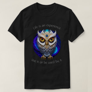 T-shirt Chouette d'expérience de vie 01
