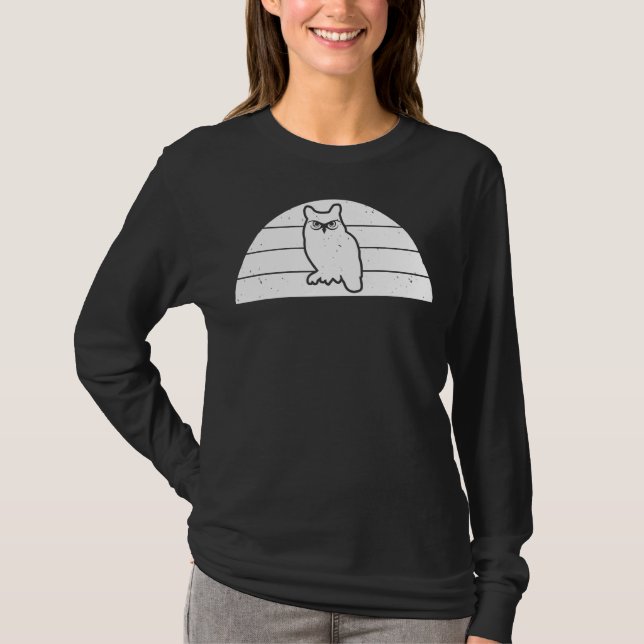 T-shirt Chouette drôle de chouette (Devant)