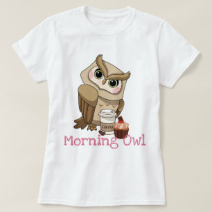 T-shirt Chouette du matin
