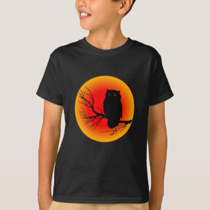 T-shirt Chouette éffrayante