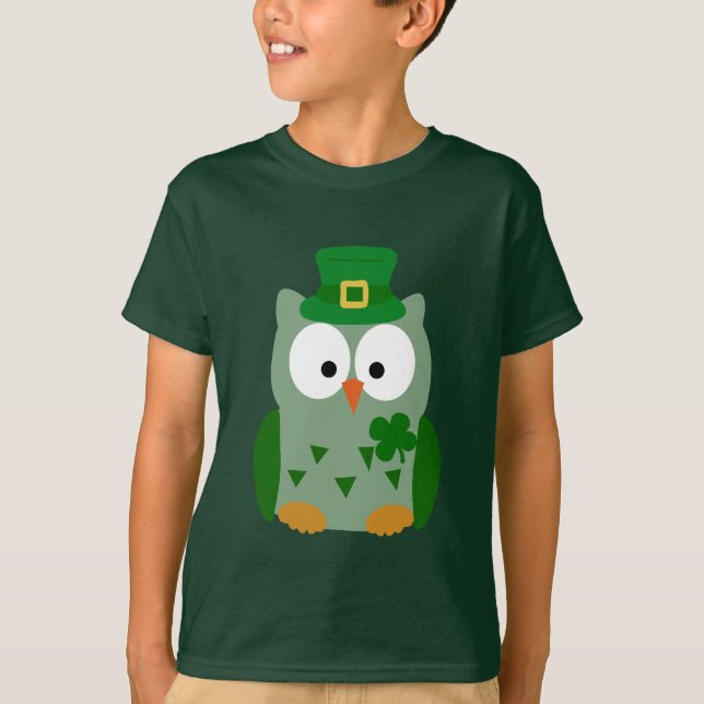 T-shirt Chouette épervière de St Patrick (Devant)