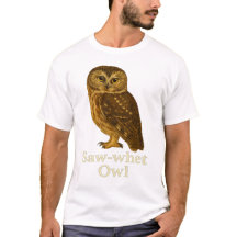 T-shirt Chouette épervière : Design Nature Raptor 