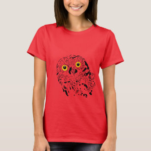 T-shirt Chouette gros yeux jaunes