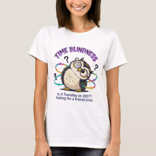 T-shirt Chouette neurodivergente drôle Sarcasme de la cé