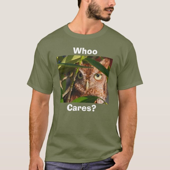 T-Shirt Chouette Qui S'en Fout (Devant)