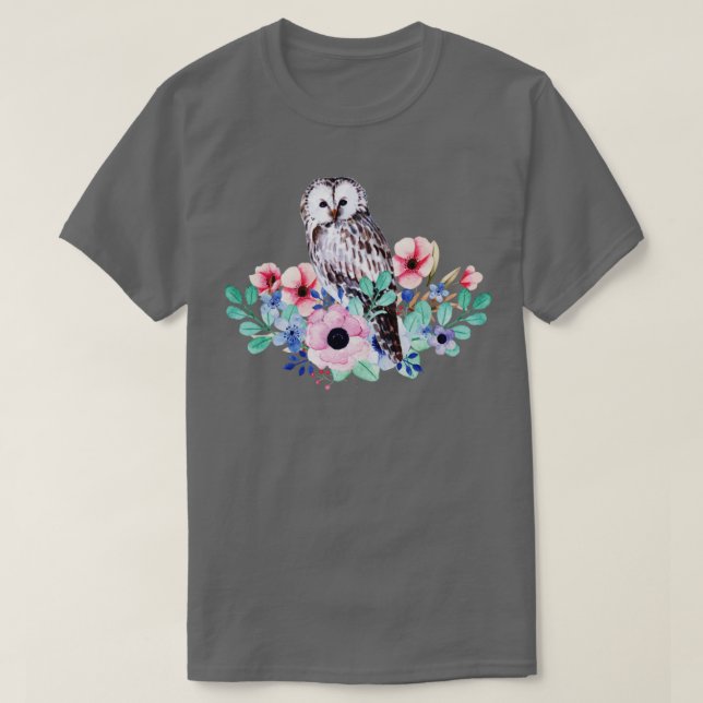 T-shirt Chouette vintage3 (Design devant)