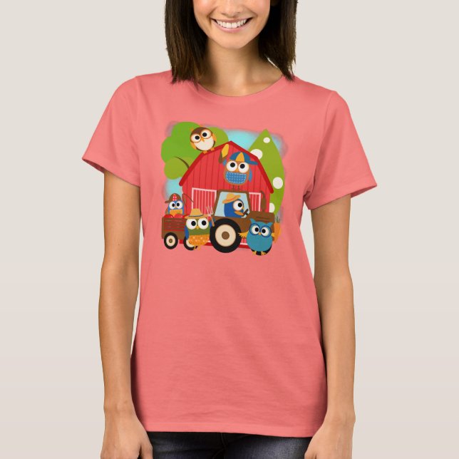 T-shirt Chouettes (Devant)