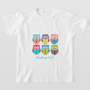 T-shirt Chouettes à lire mignonnes