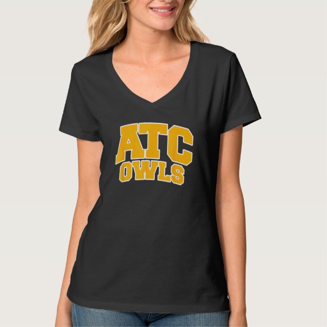 T-shirt Chouettes d'Athens Technical College 01 (Devant)