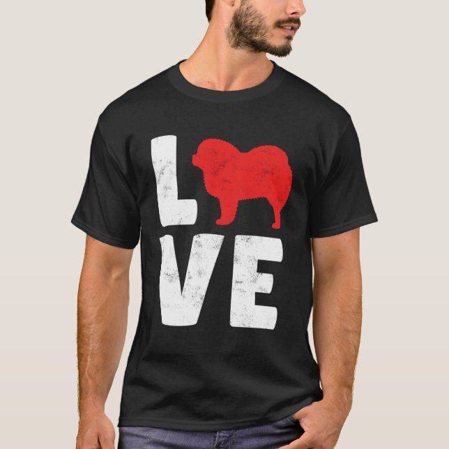 T-shirt Chow Chow  1 (Devant)