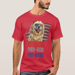 T-shirt Chow Chow Anti-avortement Pro God Pro Chiens Premi