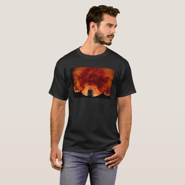 T-shirt Chow Chow Chow mccnm (Devant entier)