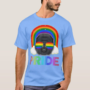 T-shirt Chow Chow Dog LGBT Rainbow Gay Lesbian Funny LGBT 