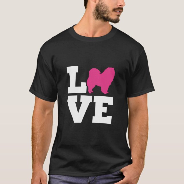 T-shirt Chow Chow Love (Devant)