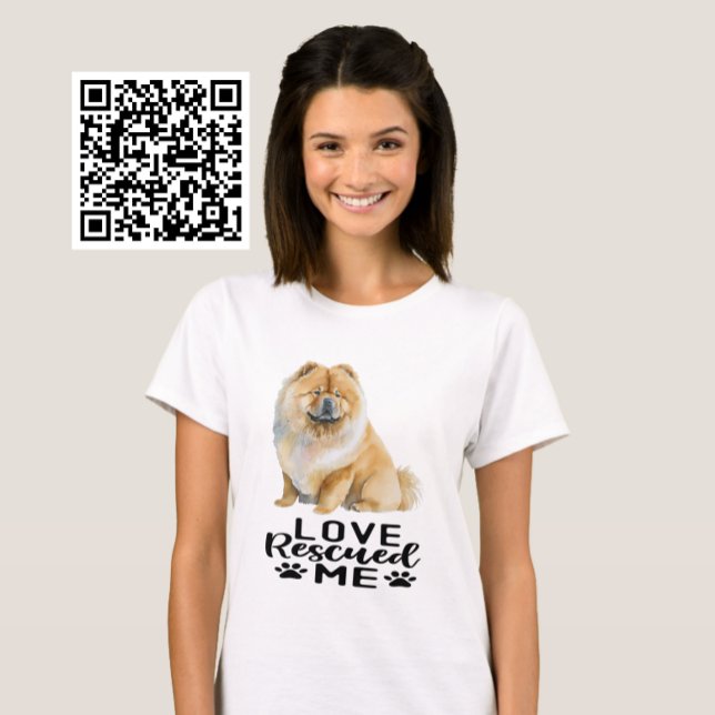 T-shirt Chow Chow Love Me Secourt (Créateur téléchargé)