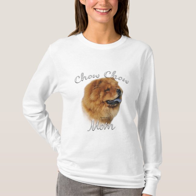 T-shirt Chow Chow Maman (Devant)