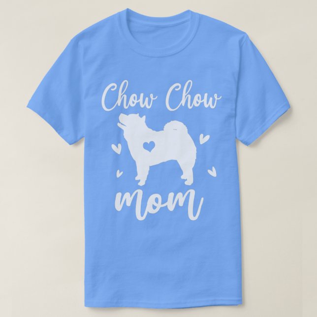 T-shirt Chow Chow Maman Amoureux de les chiens de la Fête 