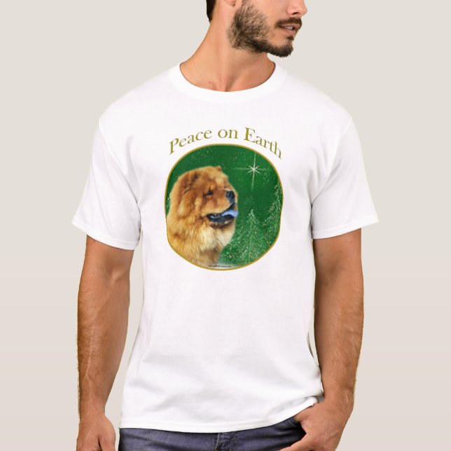 T-shirt Chow Chow Paix (Devant)