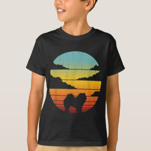 T-shirt Chow Chow Retro Vintage 60s les années 70 Amoureux