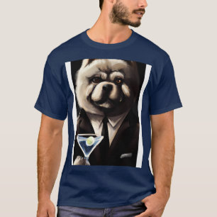 T-shirt Chow Chow Suit Martini 2
