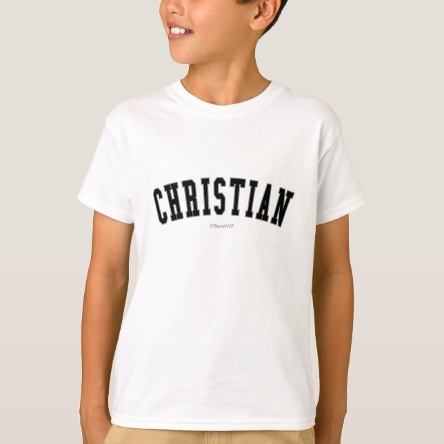 T-shirt Chrétien (Devant)