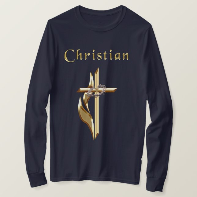 T-shirt chrétien (Design devant)