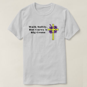 T-shirt chrétien avec Croix de Pâques Customisez-l