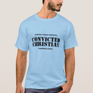 T-shirt chrétien condamné