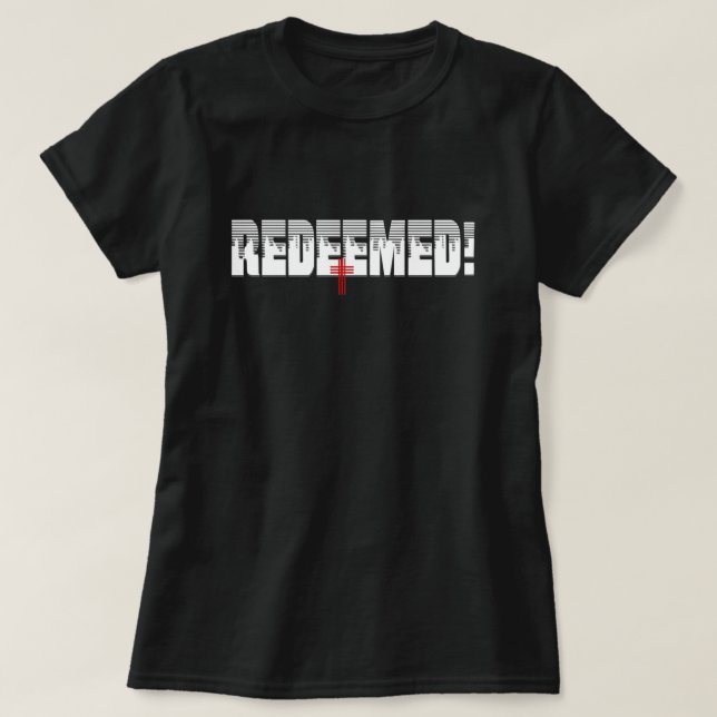 T-shirt Chrétien couleur noire (Design devant)