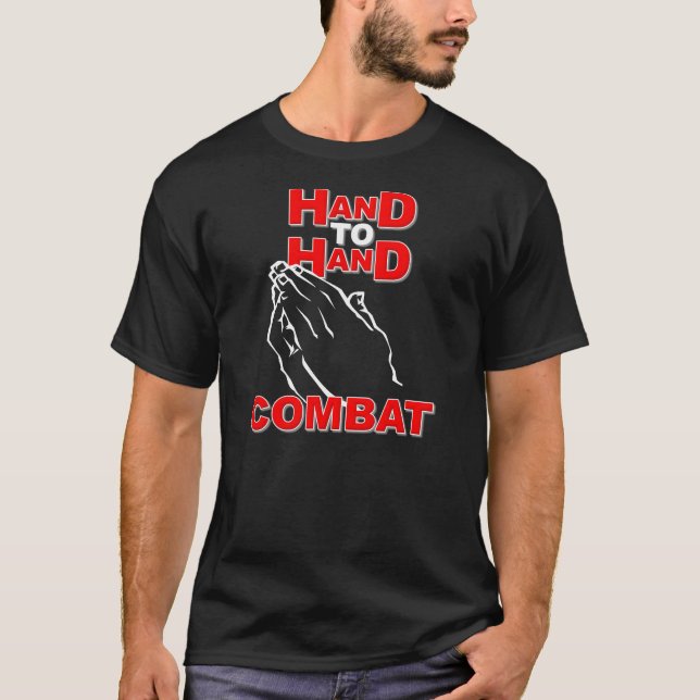 T-shirt chrétien de combat corps à corps (Devant)
