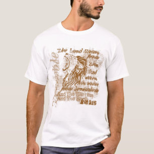 T-shirt chrétien "d'hurlement de lions"