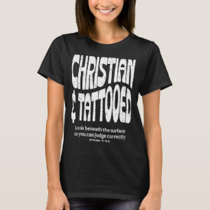 T-shirt Chrétien et tatoué