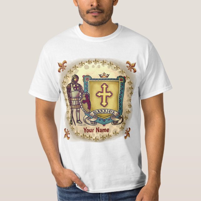 T-shirt chrétien Guerrier pour Jésus (Devant)