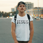 T-shirt chrétien Jésus<br><div class="desc">T-shirt chrétien pour les hommes avec Jésus en calligraphie élégante avec "la vie, le chemin, la vérité" écrit en preuve. Ce design de foi moderne et tendance est le cadeau parfait et la marque de mode. Élevez votre foi avec notre t-shirt chrétien pour femmes, orné d'élégantes calligraphies. Ce design moderne...</div>