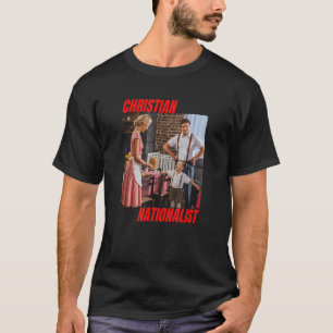 T-shirt Chrétien nationaliste conservateur Christian Mom B