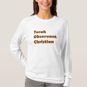 T-shirt Chrétien observateur de Torah