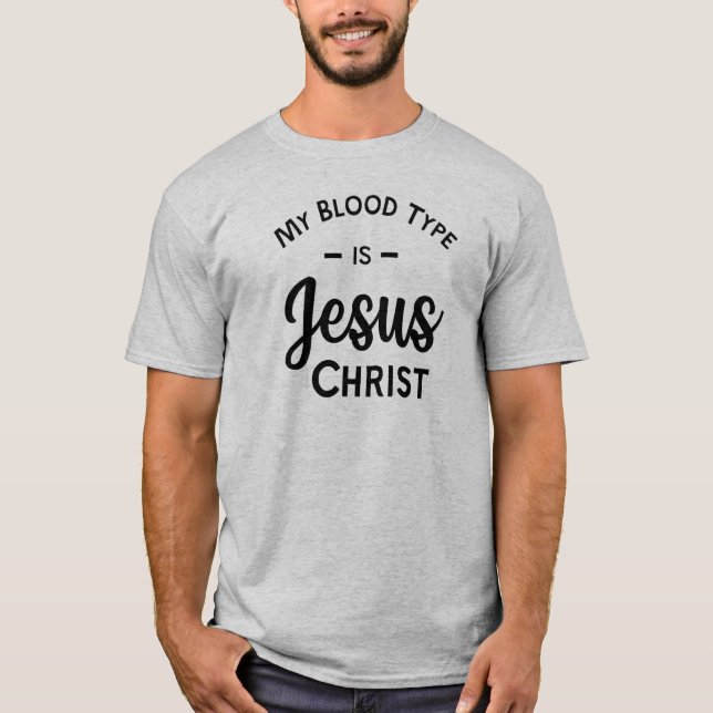 T-Shirt Chrétien pour Homme (Devant)